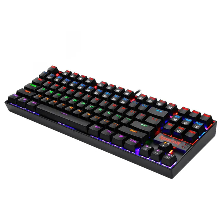 Keyboard Gaming Mechanical Redragon Kumara K552-KR TKL Rainbow RGB (Red Switch) - King Tech