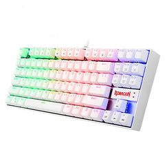 Keyboard Gaming Mechanical Redragon Kumara K552 RGB White TKL (Blue Switch) - King Tech