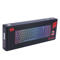 Keyboard Gaming Mechanical Redragon Pollux K628 75% RGB Hot-Swappable (Red Switch) - King Tech