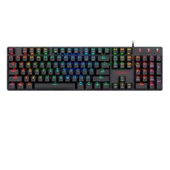 Keyboard Gaming Mechanical Redragon Shrapnel K589 RGB Low Profile (Red Switch) - King Tech