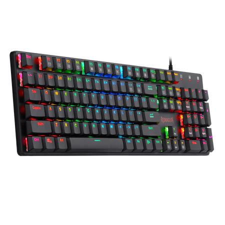 Keyboard Gaming Mechanical Redragon Shrapnel K589 RGB Low Profile (Red Switch) - King Tech