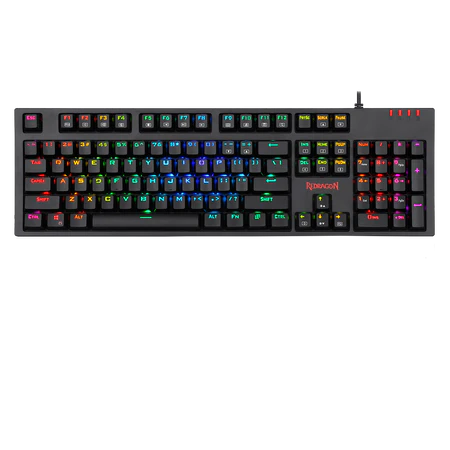 Keyboard Gaming Mechanical Redragon Vata Pro K592-PRO V-Optical (Blue Switch) - King Tech