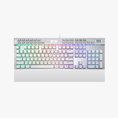 Keyboard Gaming Mechanical Redragon Yama K550-1 RGB Full Size (Brown Switch, White) - King Tech