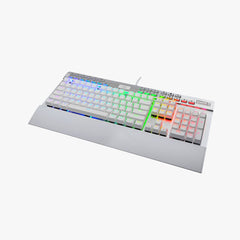 Keyboard Gaming Mechanical Redragon Yama K550-1 RGB Full Size (Brown Switch, White) - King Tech