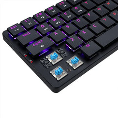 Keyboard Gaming Mechanical Redragon Yi Pro K624P 63-Key RGB Wireless Low Profile (Brown Switch) - King Tech
