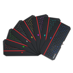 Keyboard Gaming Redragon K502 RGB Silent Wrist Rest - King Tech