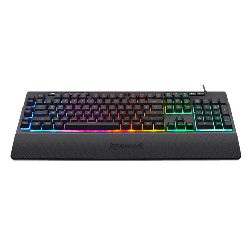 Keyboard Gaming Redragon K512 Shiva RGB Membrane Macro Keys - King Tech