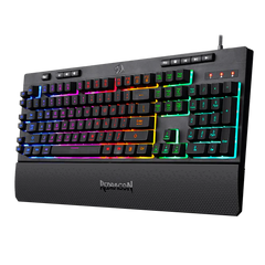 Keyboard Gaming Redragon K512 Shiva RGB Membrane Macro Keys - King Tech