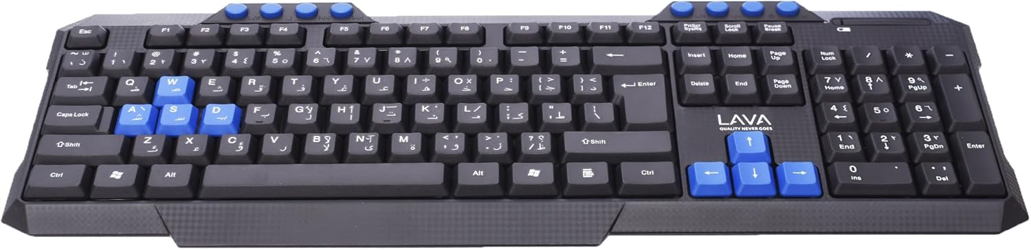 Keyboard & Mouse Lava Wireless ST-300 - King Tech