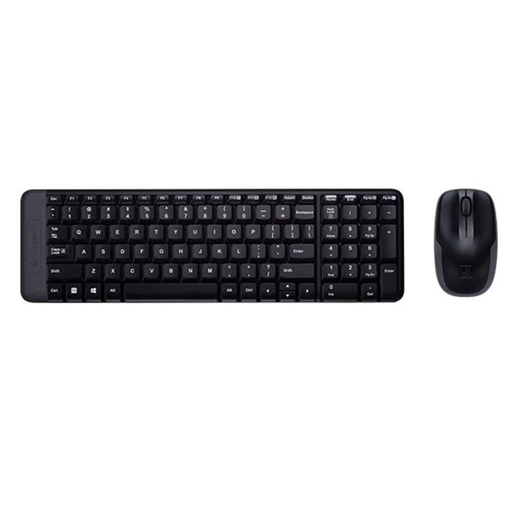 Keyboard & Mouse Logitech Wireless MO723 MK220 - King Tech