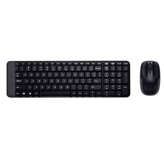 Keyboard & Mouse Logitech Wireless MO723 MK220 - King Tech
