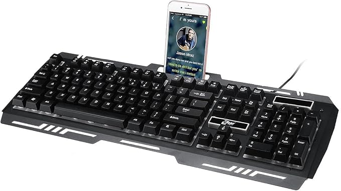 Keyboard & Mouse USB Gaming Lights Zero ZR-6806 - King Tech