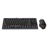 Keyboard & Mouse USB Gaming Redragon K568R Essentials - King Tech