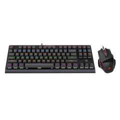 Keyboard & Mouse USB Gaming Redragon K568R Essentials - King Tech