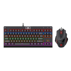 Keyboard & Mouse USB Gaming Redragon K568R Essentials - King Tech