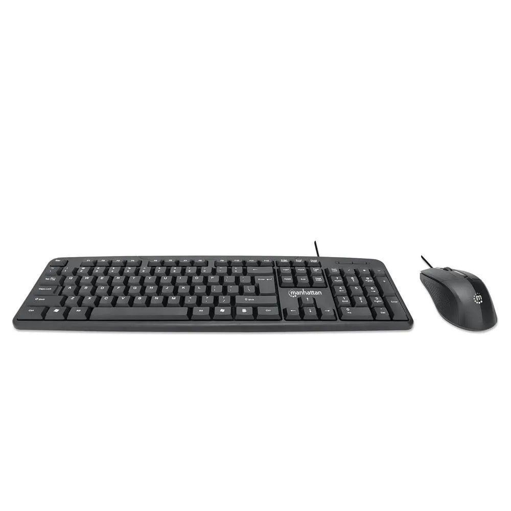 Keyboard & Mouse USB Manhattan KB-70-7 - King Tech