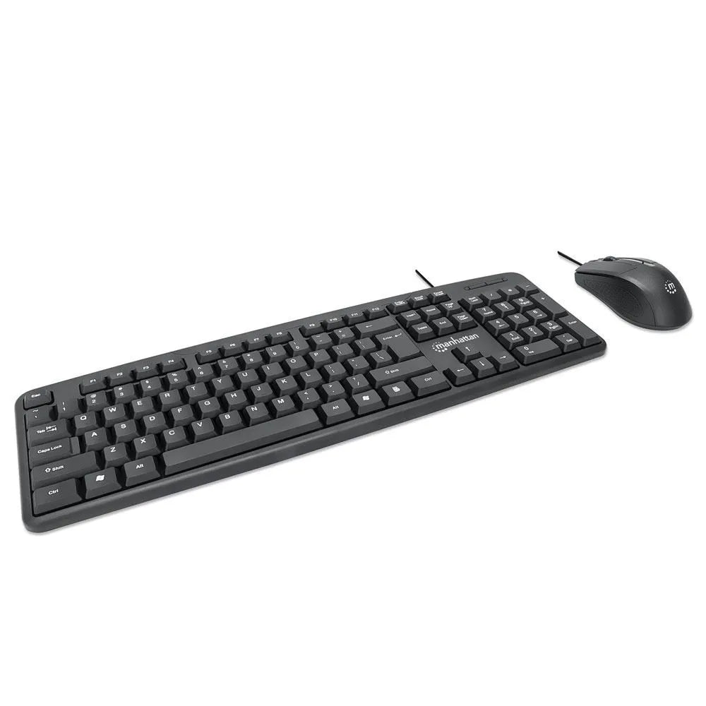 Keyboard & Mouse USB Manhattan KB-70-7 - King Tech