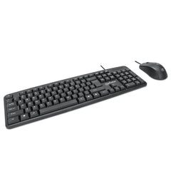 Keyboard & Mouse USB Manhattan KB-70-7 - King Tech
