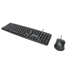 Keyboard & Mouse USB Manhattan KB-70-7 - King Tech