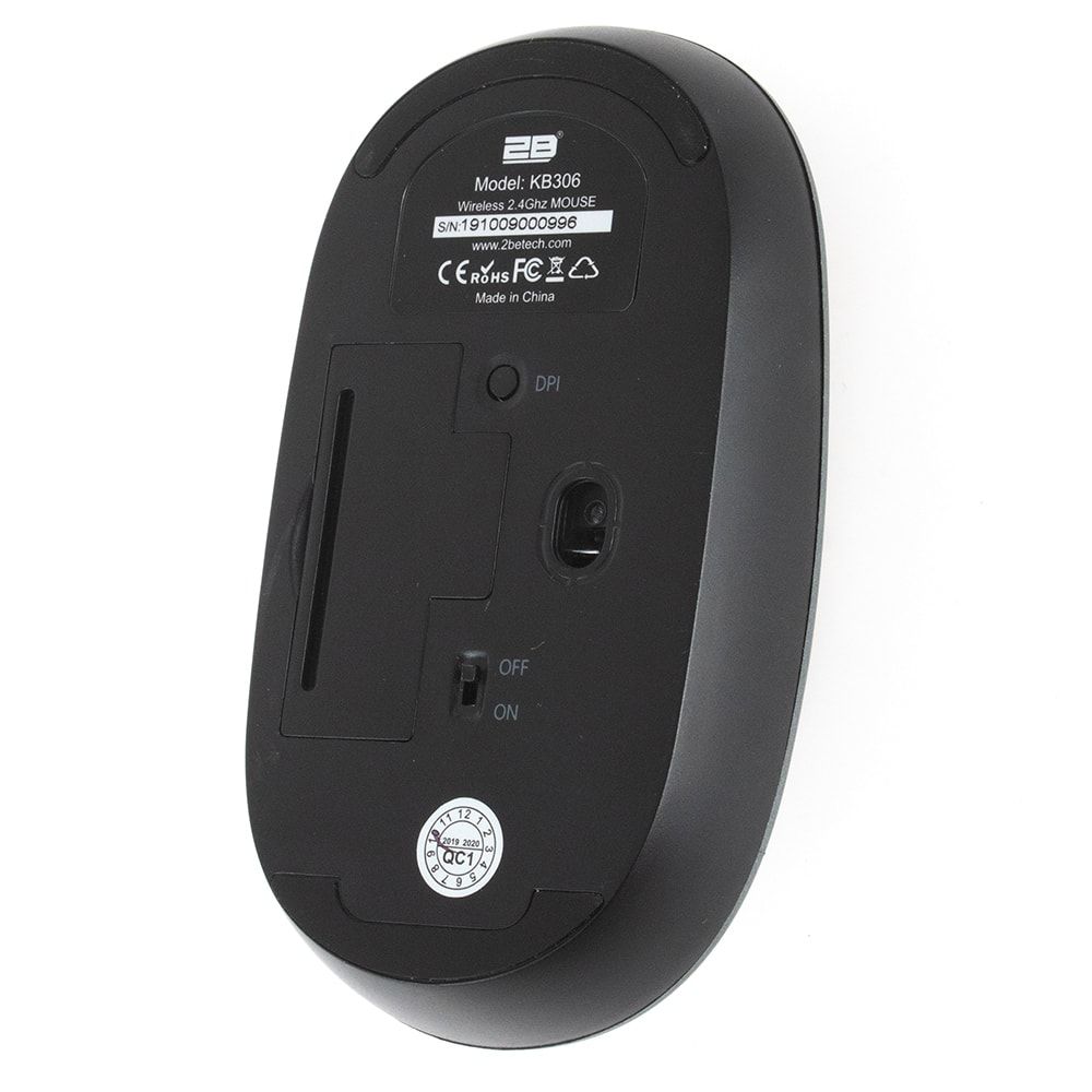 Keyboard + Mouse Wireless 2B KB306 - King Tech