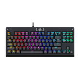 Keyboard Redragon K568 Gaming Mechanical Blue Switch TKL 87 Key Rainbow - King Tech