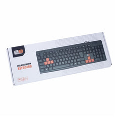 Keyboard USB 2B KB445 M M - King Tech