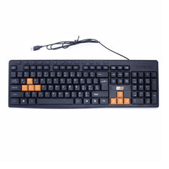 Keyboard USB 2B KB445 M M - King Tech