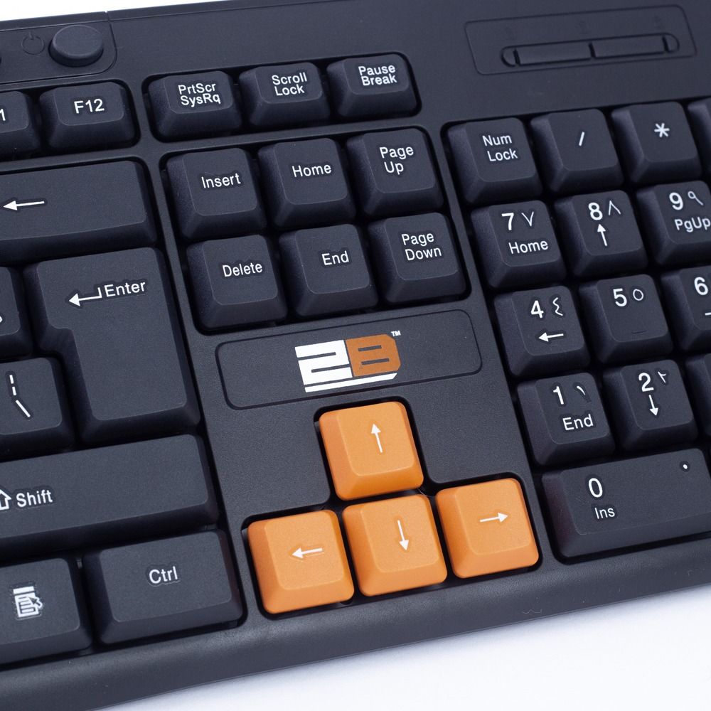 Keyboard USB 2B KB445 M M - King Tech