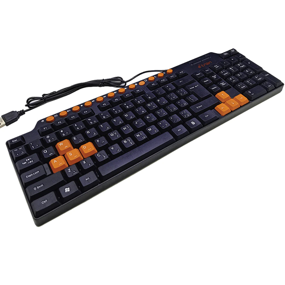 Keyboard USB Etrain KB012 M M - King Tech