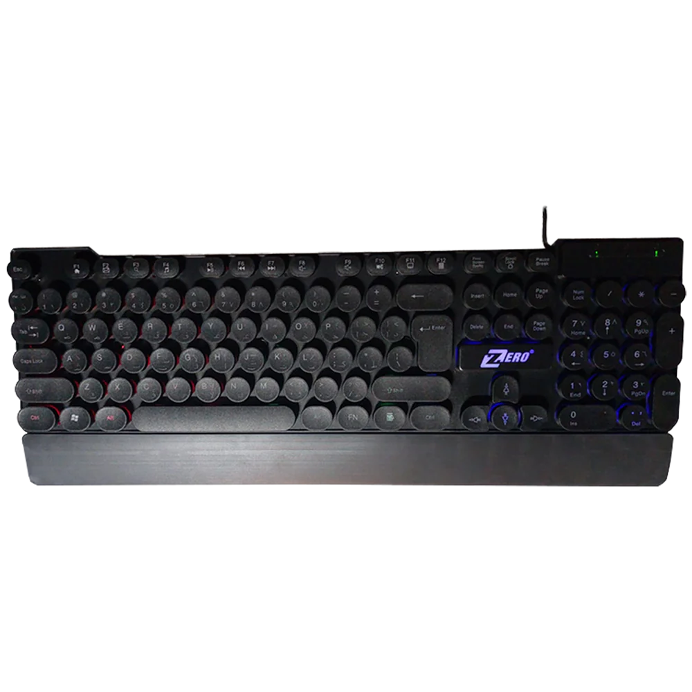 Keyboard USB Gaming Lights Zero ZR-2060 - King Tech