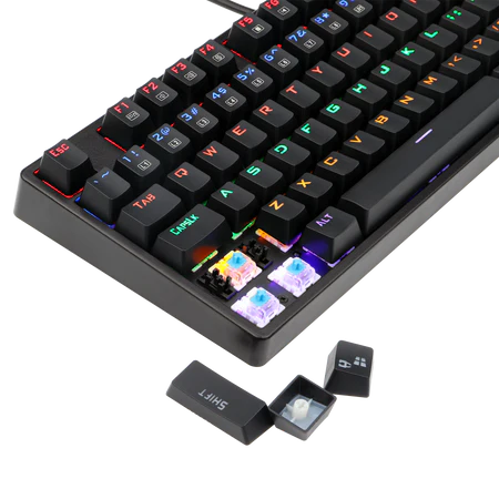 Keyboard USB Gaming Redragon K576R Daksa - King Tech