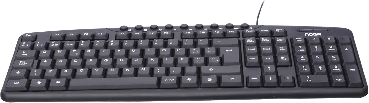 Keyboard USB Noga 78005 M M - King Tech