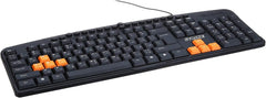 Keyboard USB Strike K1218 M M - King Tech