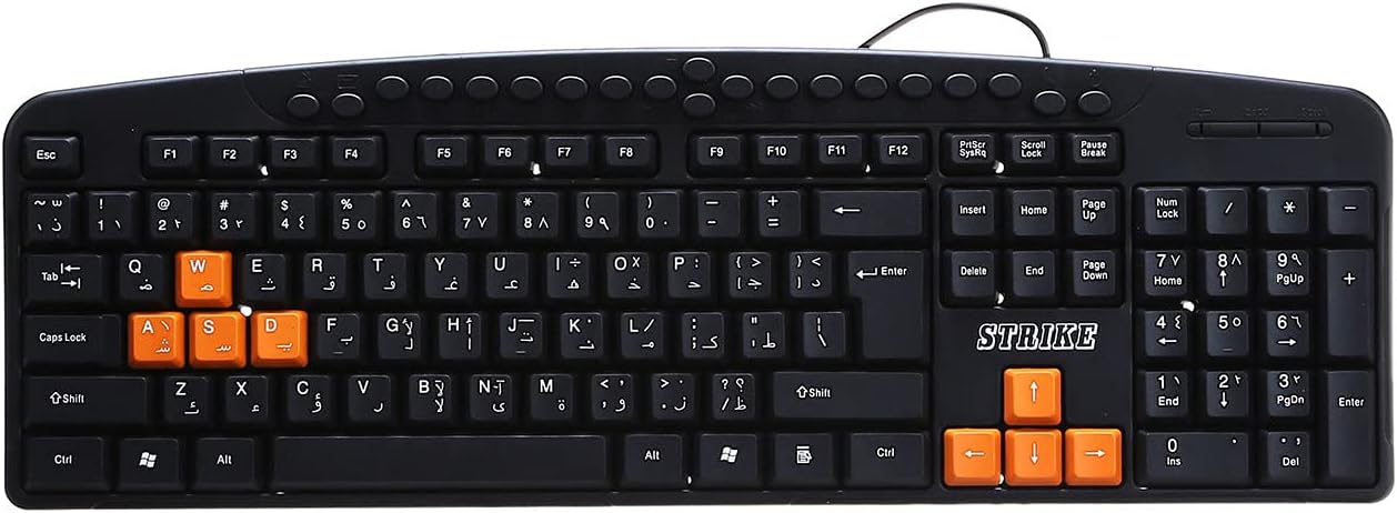 Keyboard USB Strike K1218 M M - King Tech