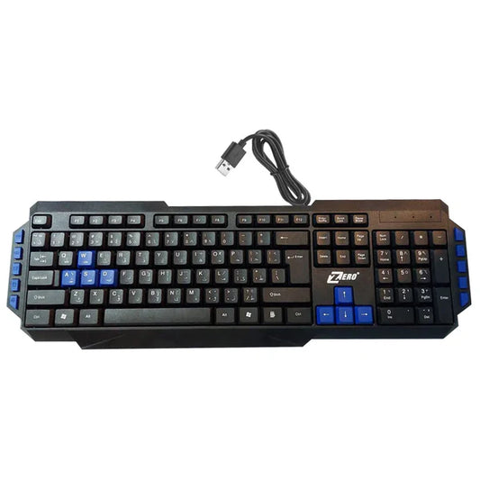 Keyboard USB Zero ZR-2806 M M - King Tech