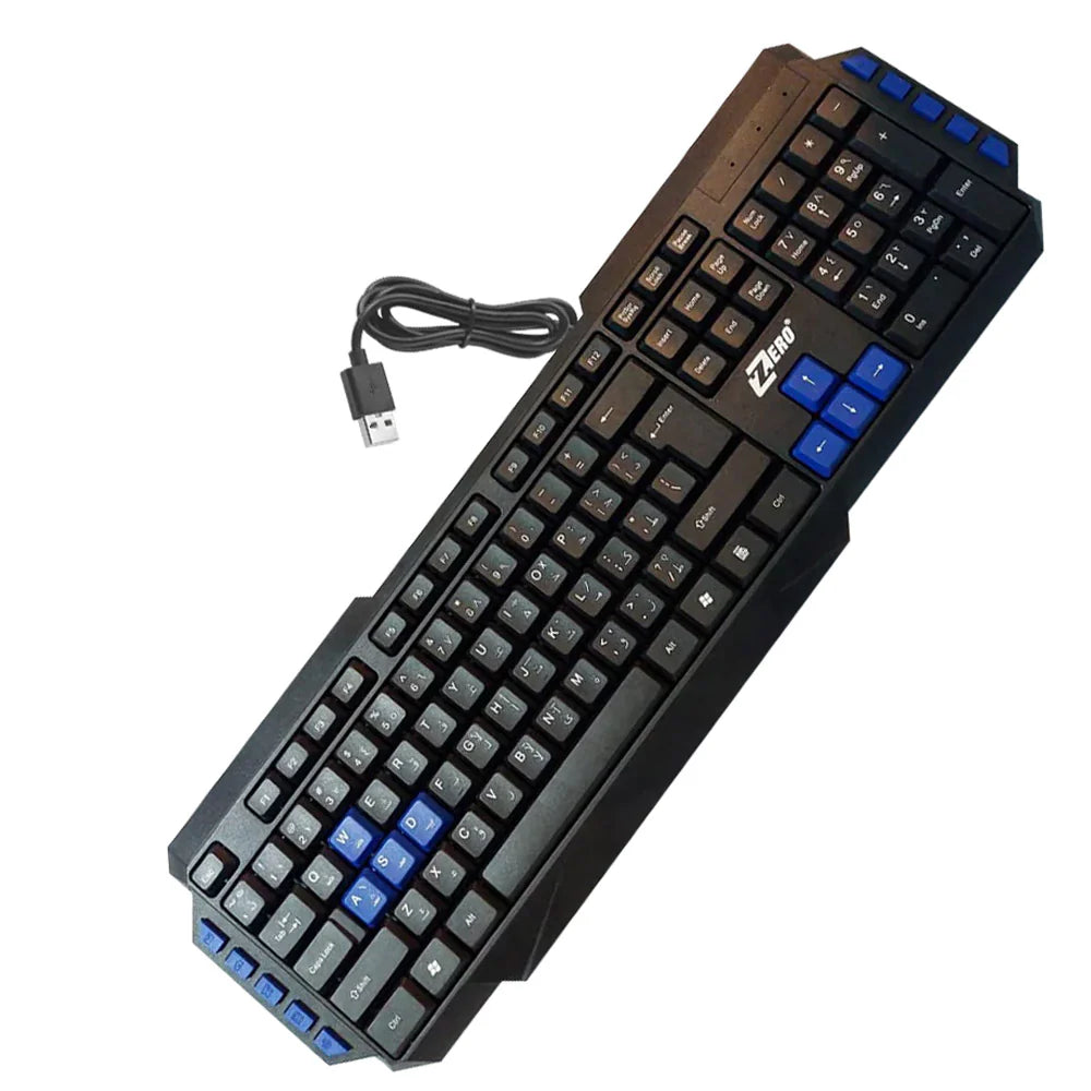 Keyboard USB Zero ZR-2806 M M - King Tech