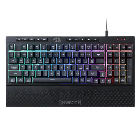 Keyboard Wired Gaming Redragon Shiva K515RGB Membrane RGB Macro Keys