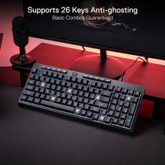 Keyboard Wired Gaming Redragon Shiva K515RGB Membrane RGB Macro Keys