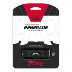 Kingston FURY Renegade 4TB PCIe 4.0 M.2 (SFYRD) Internal NVMe SSD
