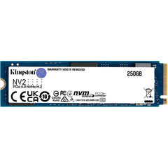 Kingston NV2 250GB PCIe 4.0 M.2 (SNVS2) Internal NVMe SSD