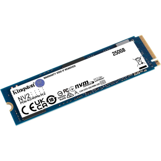 Kingston NV2 250GB PCIe 4.0 M.2 (SNVS2) Internal NVMe SSD