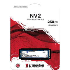 Kingston NV2 250GB PCIe 4.0 M.2 (SNVS2) Internal NVMe SSD