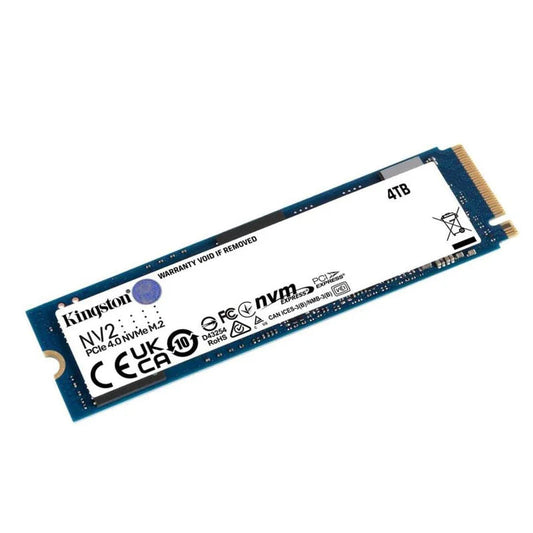 Kingston NV2 4TB PCIe 4.0 M.2 (SNV2S) Internal NVMe SSD