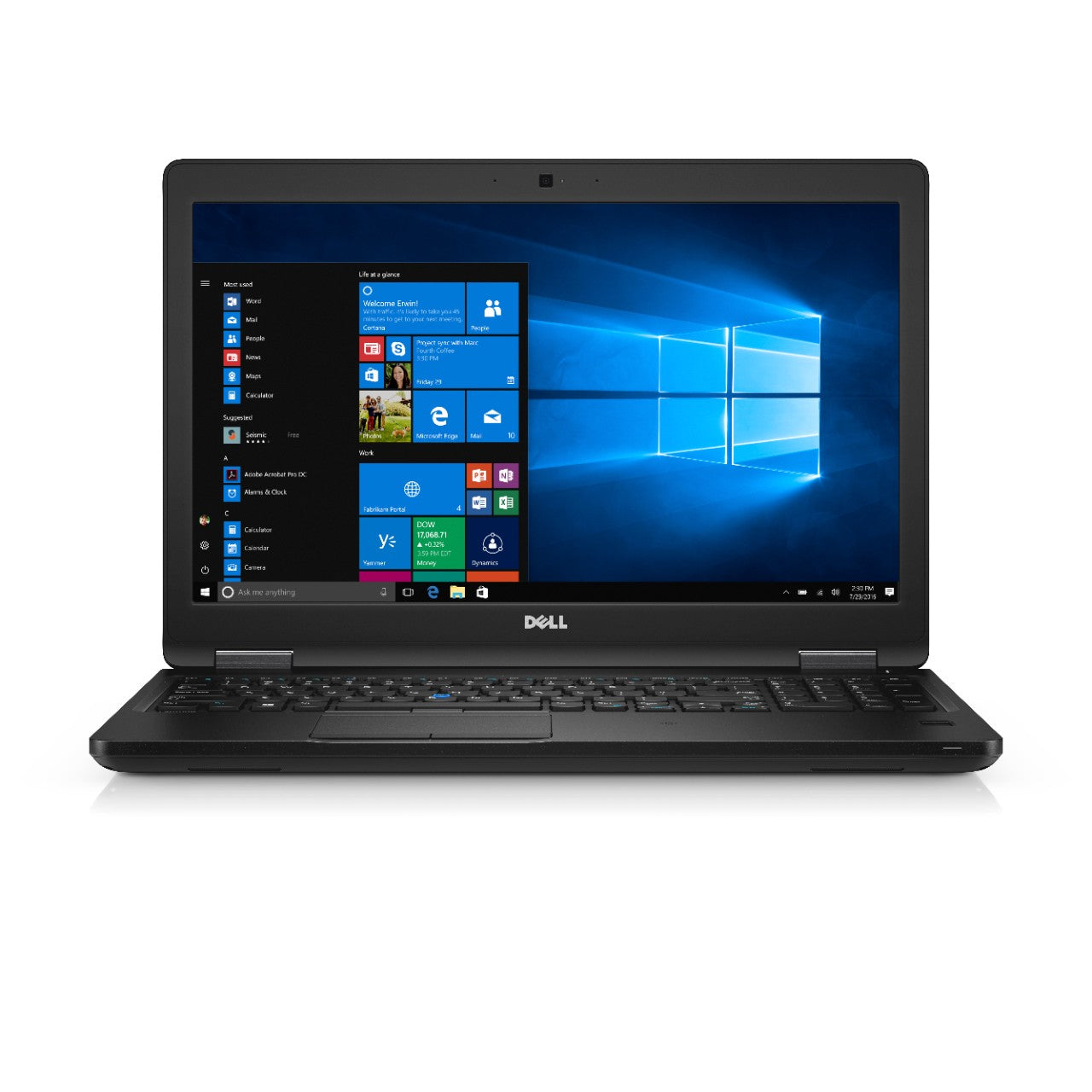 Laptop Dell Precision 3520 |
Intel i7-6820HQ Processor - 16GB DDR4 RAM - 256GB M.2 SSD - NVIDIA Quadro M620 2GB - 15.6 inches Touch (Used) - King Tech
