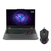 Lenovo LOQ 15IRX9 Gaming Laptop |
Intel Core i7-13650HX - 24GB DDR5 RAM - 512GB NVMe SSD - NVIDIA GeForce RTX 4050 6GB Graphics - 15.6" FHD 144Hz IPS (Luna Grey) + Free Redragon M601 RGB Gaming Mouse