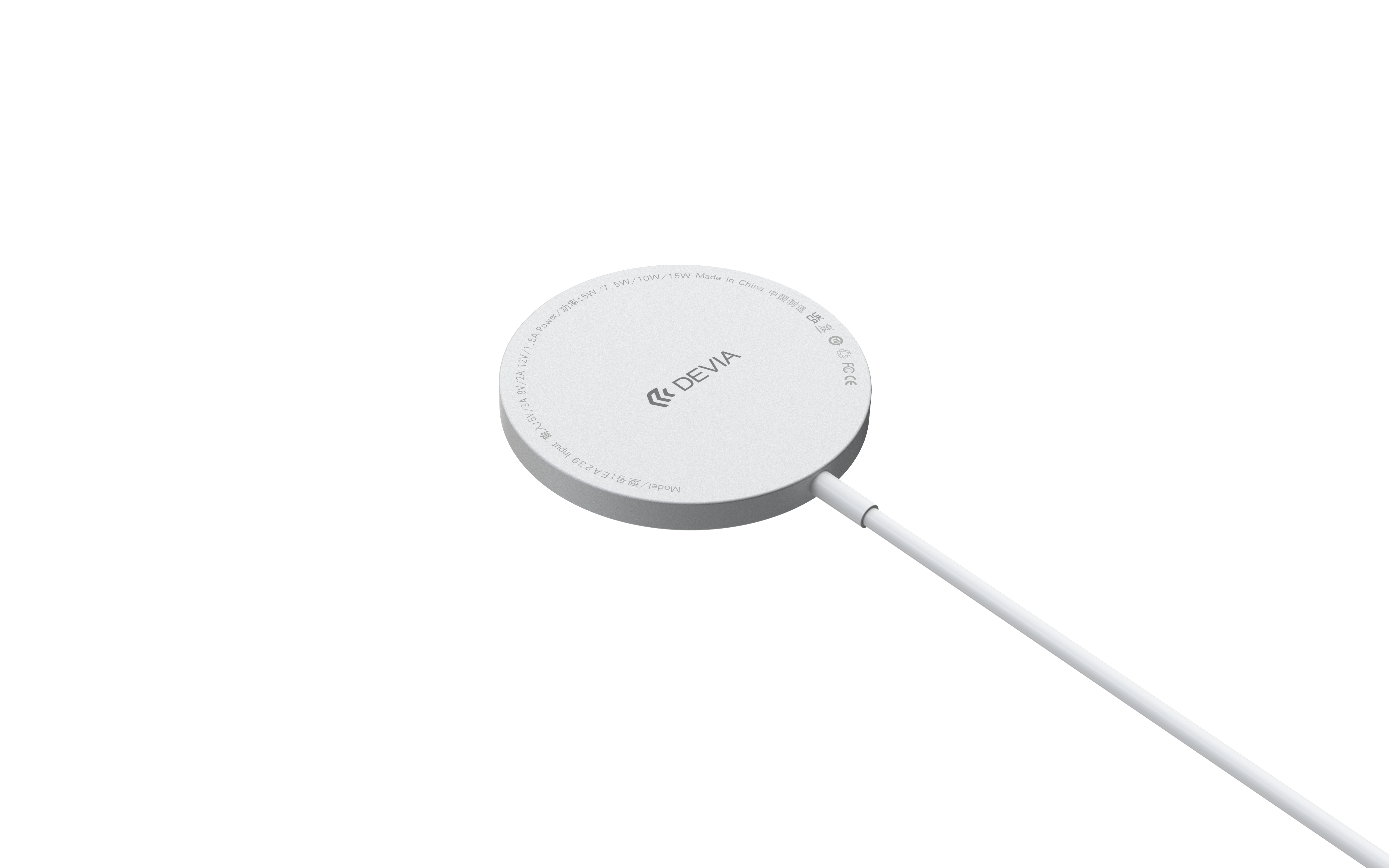 Magnetic 15W Wireless Charger Devia US-11-4 - King Tech