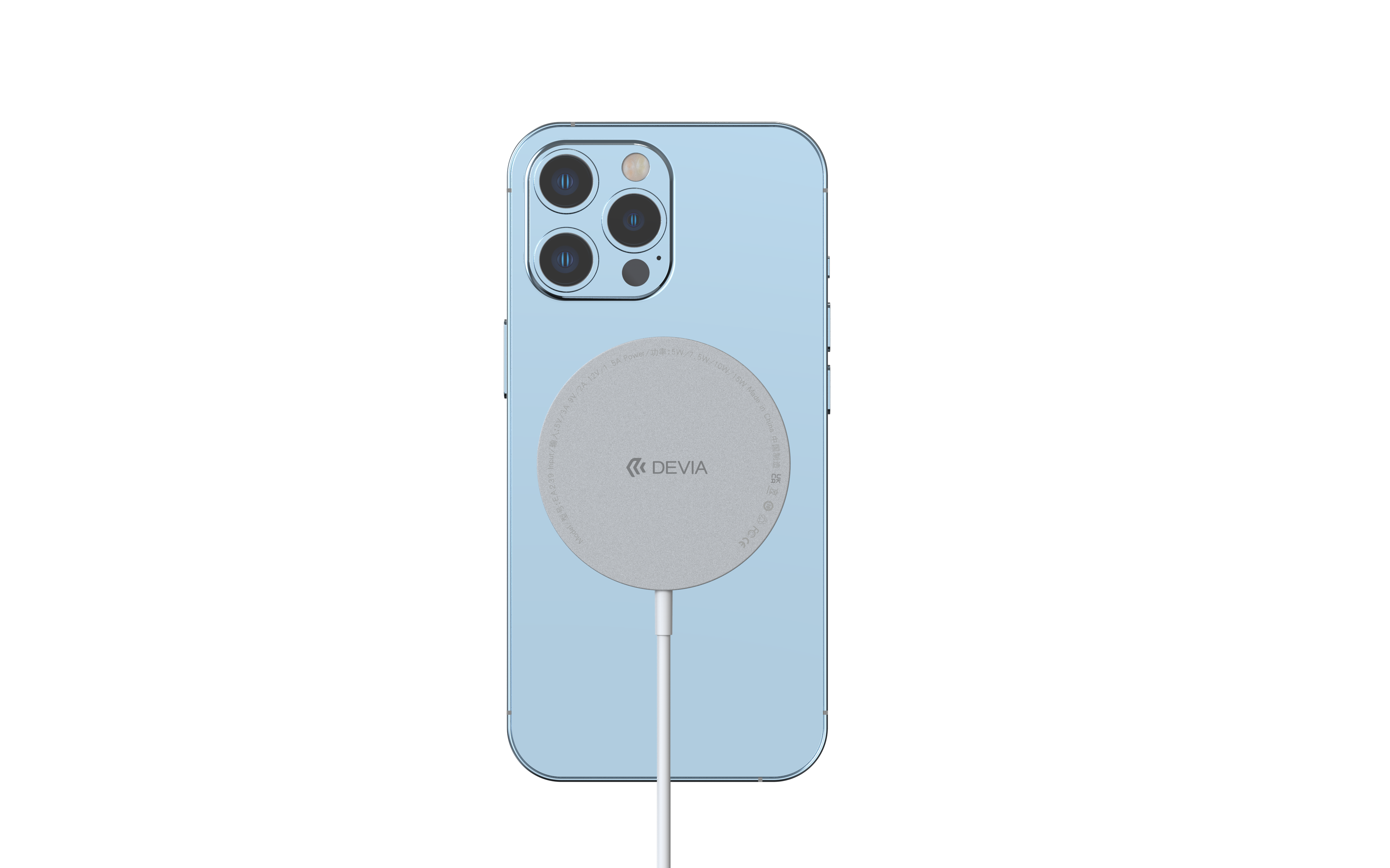 Magnetic 15W Wireless Charger Devia US-11-4 - King Tech