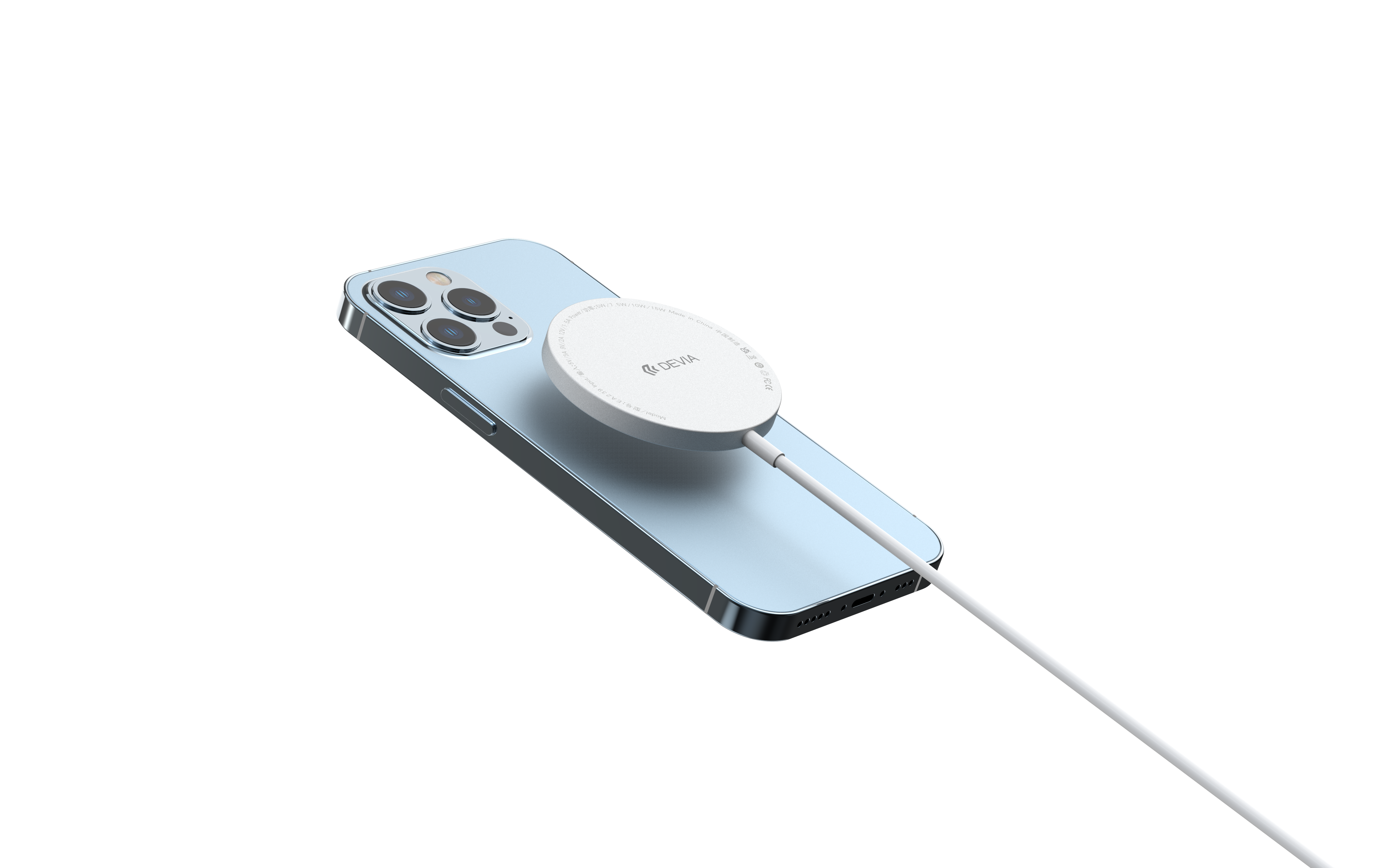Magnetic 15W Wireless Charger Devia US-11-4 - King Tech