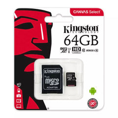 Memory Card Kingston 64GB CL10 - King Tech