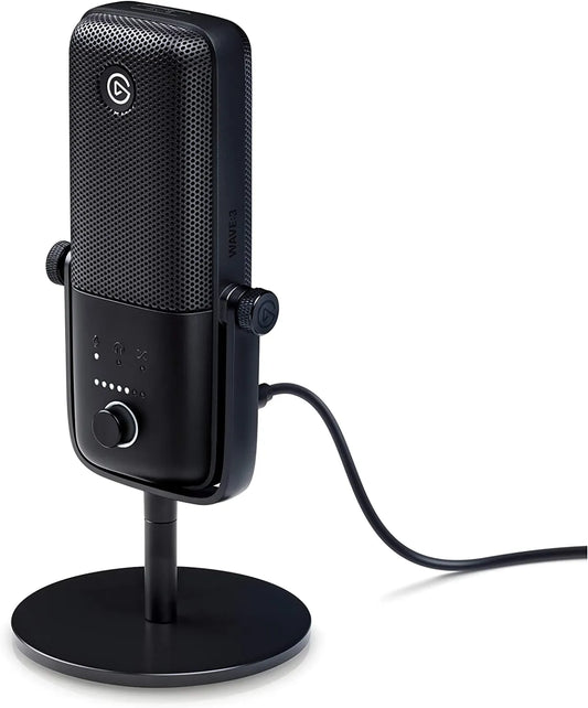 Microphone Elgato Wave:3 (USB Condenser) - King Tech